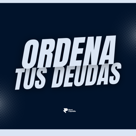 GRABADO "ORDENA TUS DEUDAS"